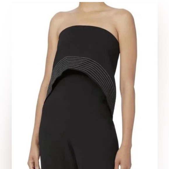 INTERMIX black, strapless wide-leg jumpsuit. Never worn, tags still on! - Picture 7 of 7